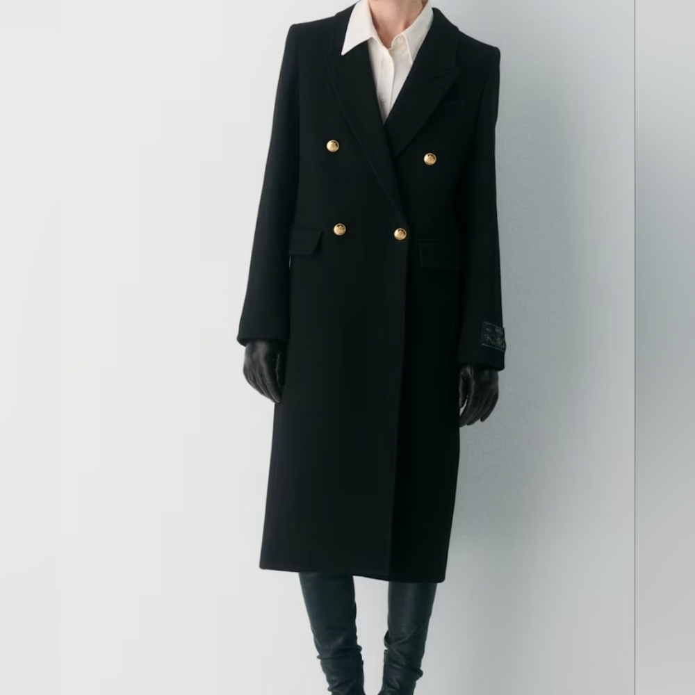 Aritzia The Constant Coat Luxe Wool Cashmere (S)